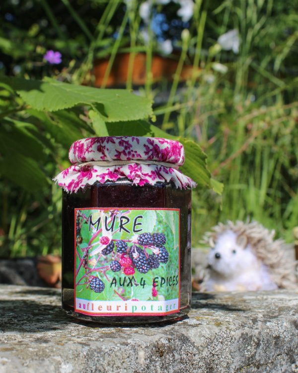 Confiture Mure aux 4 épices